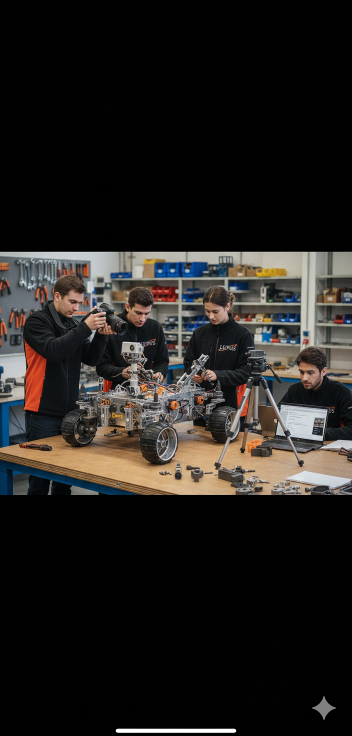 PR ekibinin rover içerik üretim çalışması